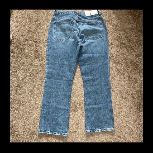 AGOLDE PINCH WAIST HI RISE KICK JEANS - Picture 4 of 16
